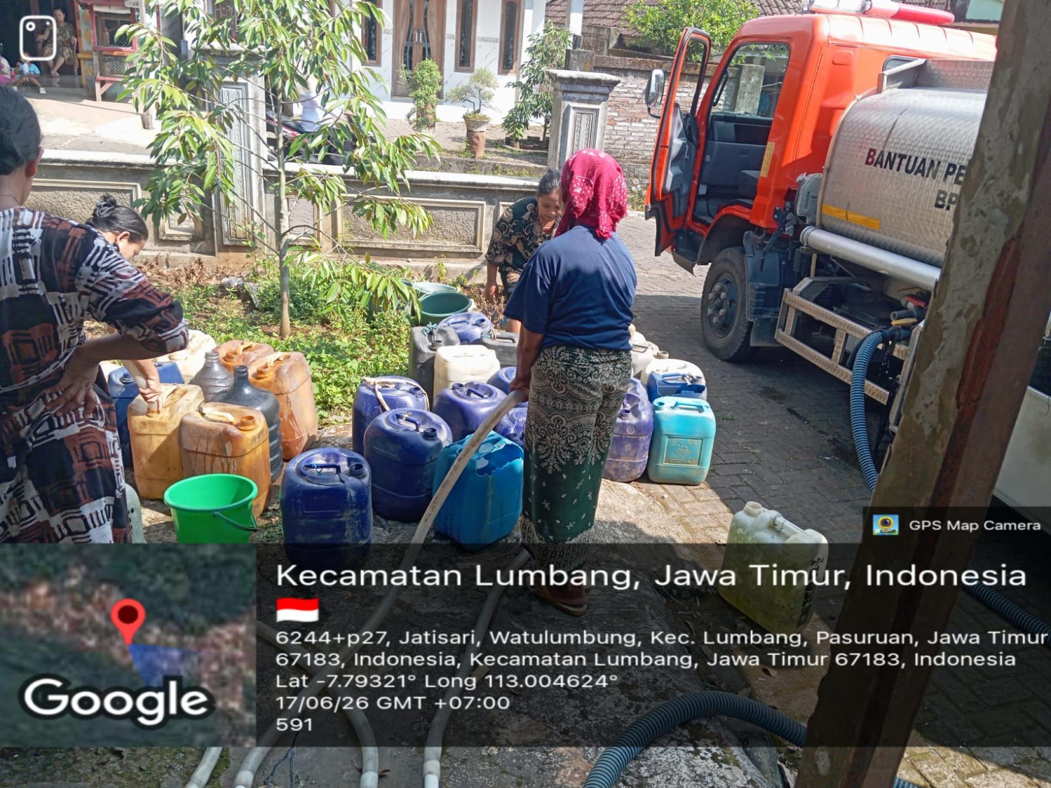 Kabupaten Pasuruan Nihil Kejadian Bencana Selama 24 Jam, BPBD Tetap Lakukan Distribusi Air Bersih