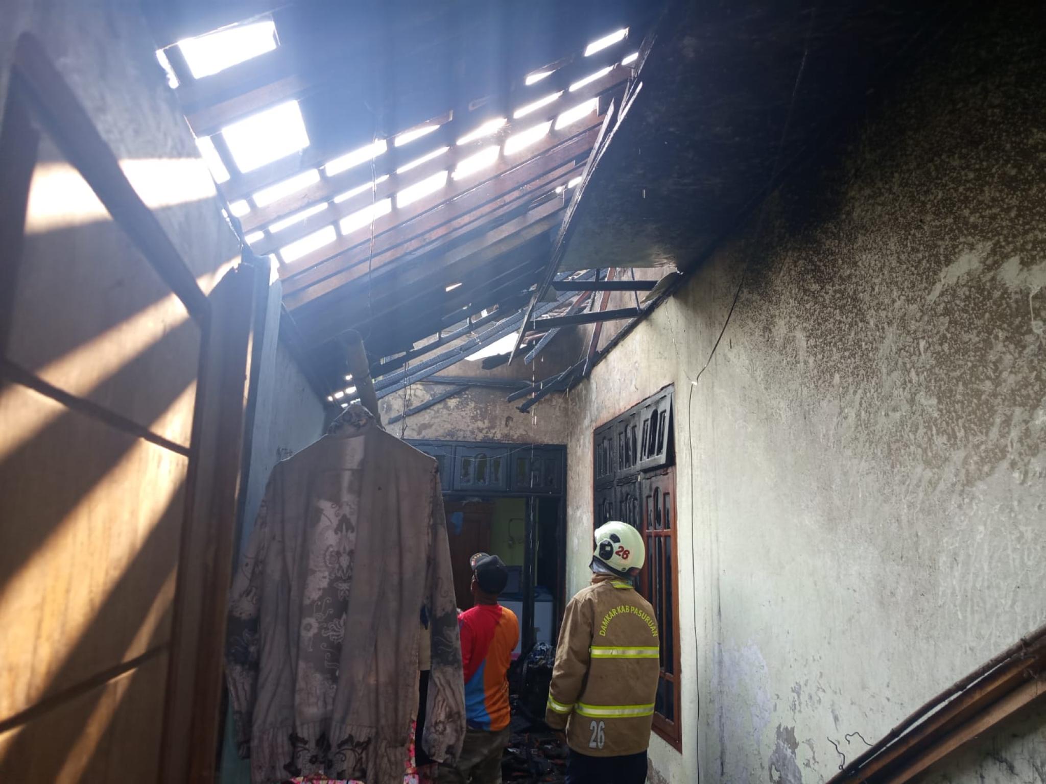 Kebakaran Rumah di Wonorejo, BPBD Pasuruan Imbau Masyarakat Tingkatkan Kewaspadaan