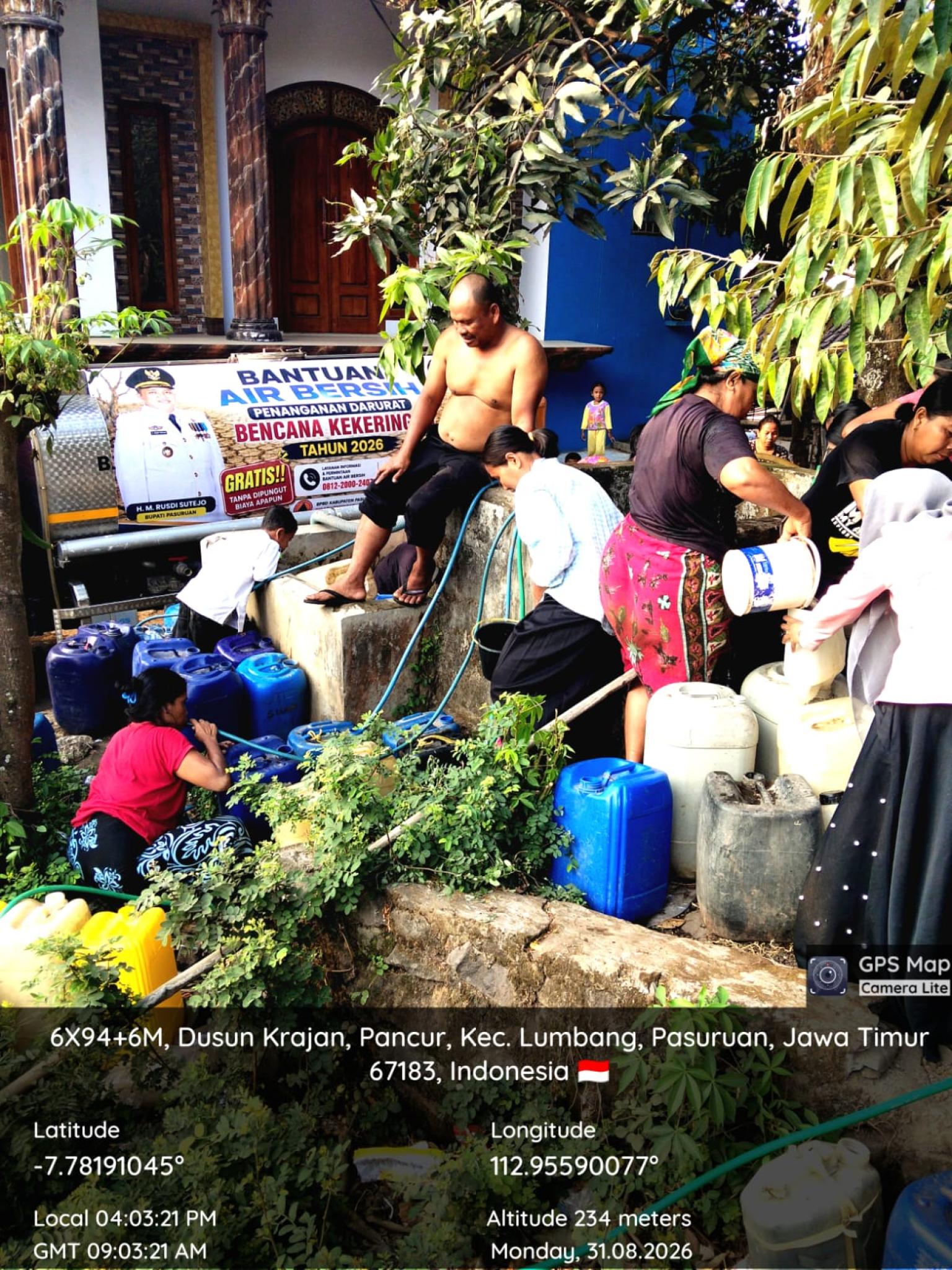 BPBD KABUPATEN PASURUAN PERKUAT PENANGANAN KEKERINGAN, TANGGAPI LAKA AIR, DAN PANTAU KARHUTLA